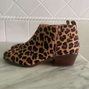 Animal Print Ankle Booties